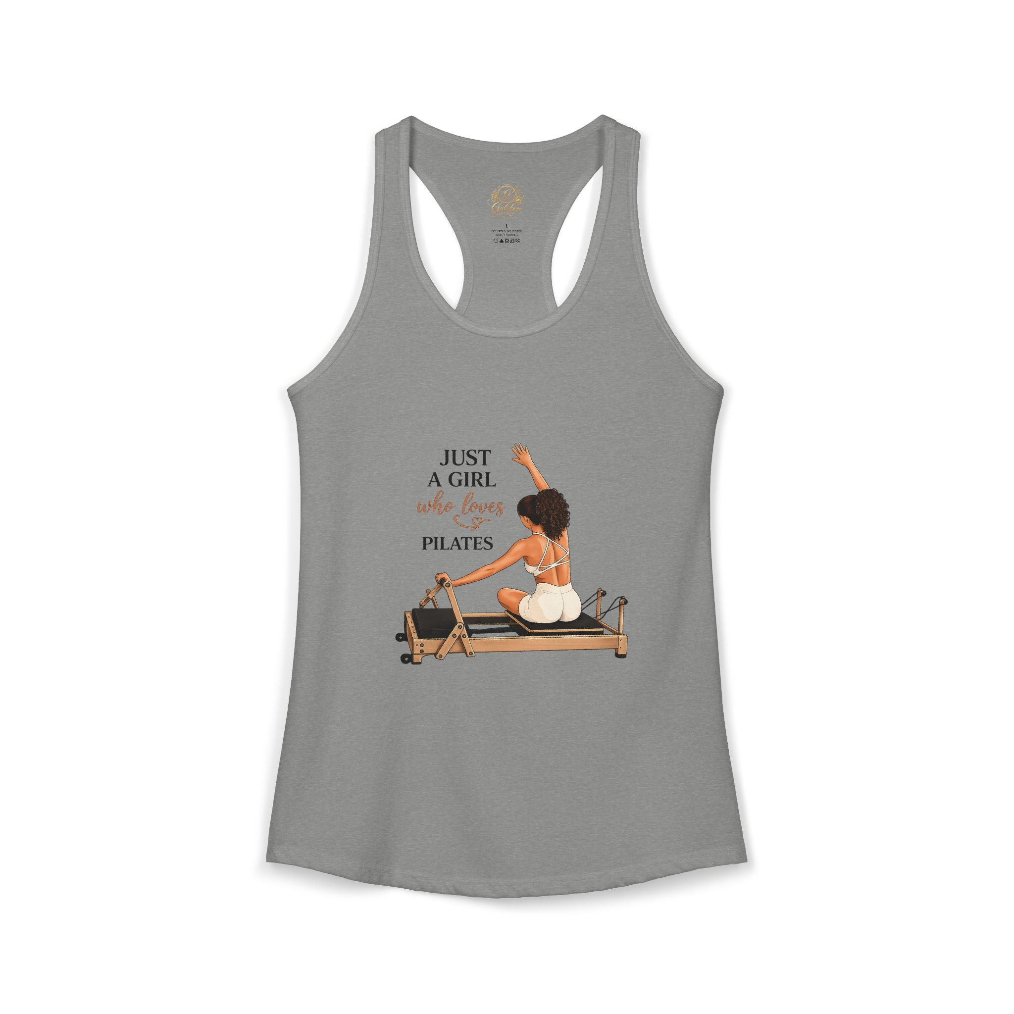 Just A Girl Who Loves Pilates - Racerback Tank