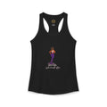 Just a Girl Who Loves to Run Racerback Tank (Medium Skintone)