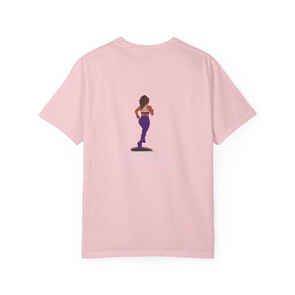 Just A Girl Graphic T-Shirt — Empowering Back-Print Tee