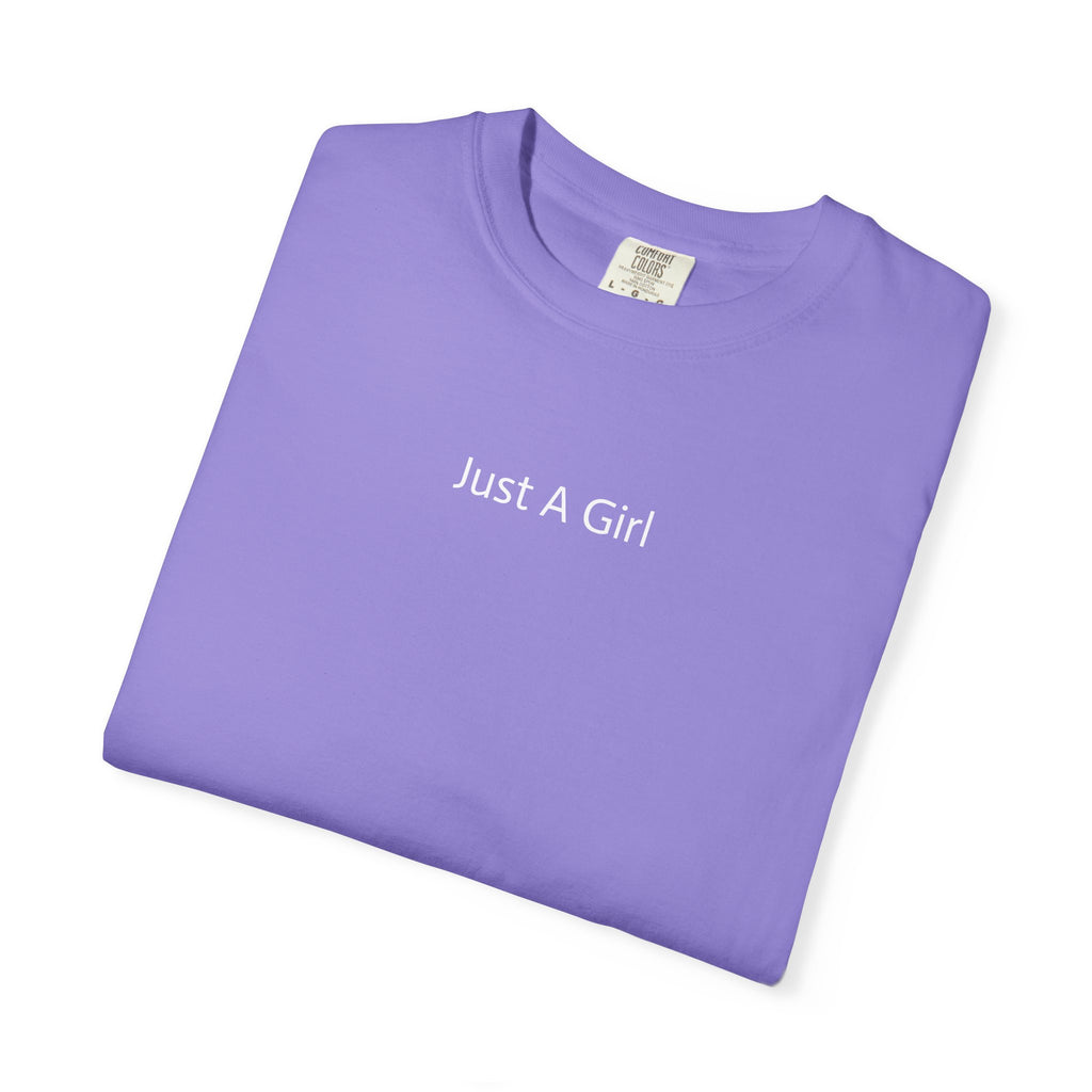 Just A Girl Graphic T-Shirt — Empowering Back-Print Tee