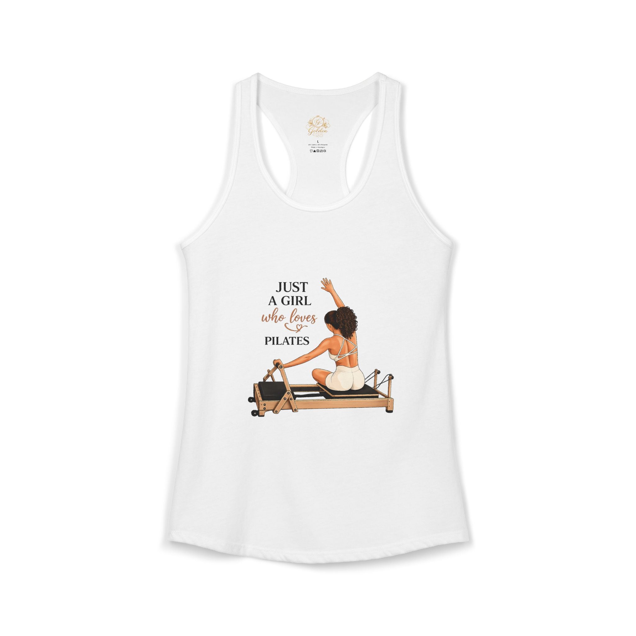 Just A Girl Who Loves Pilates - Racerback Tank