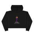 Just A Girl Who Loves to Run - Crop Hoodie