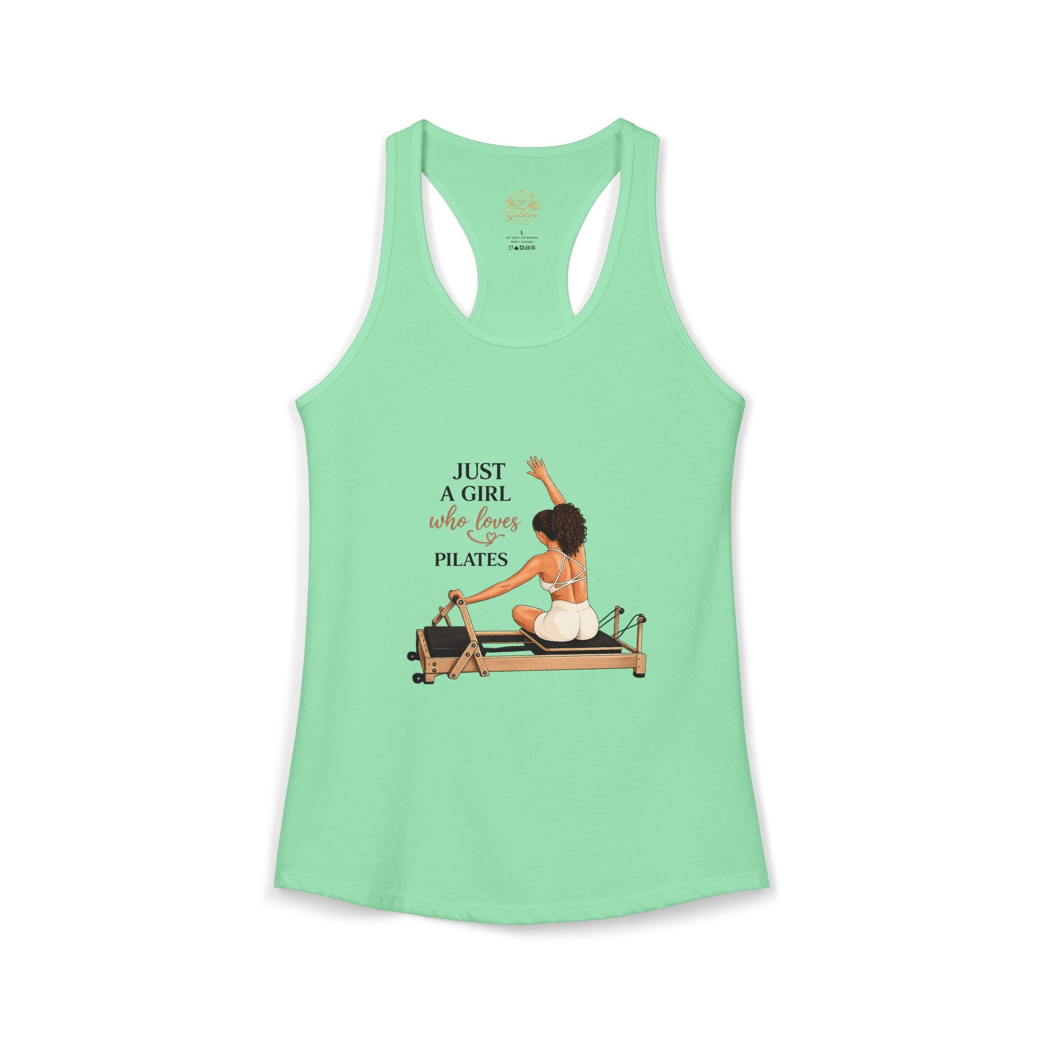 Just A Girl Who Loves Pilates - Racerback Tank