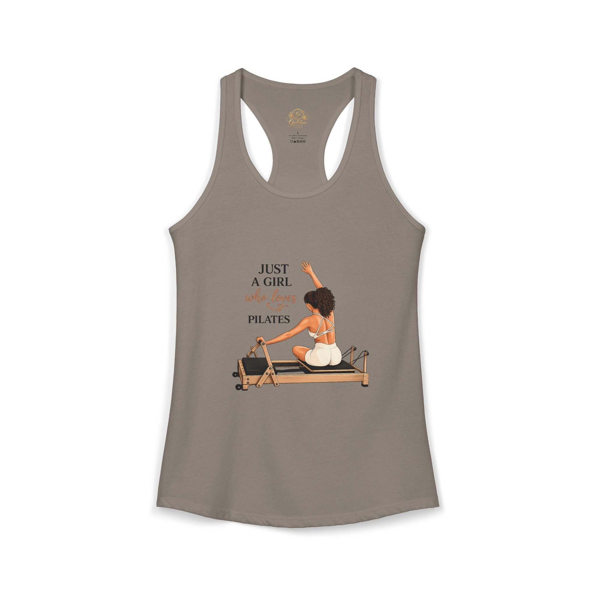 Just A Girl Who Loves Pilates - Racerback Tank