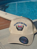 Red, White And Feral Trucker Hat